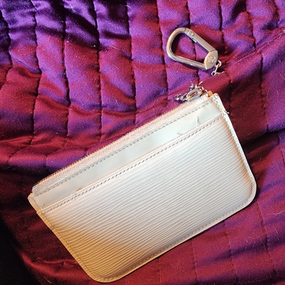 Louis Vuitton Cream Epi Wallet Keychain Cles - Picture 2 of 6
